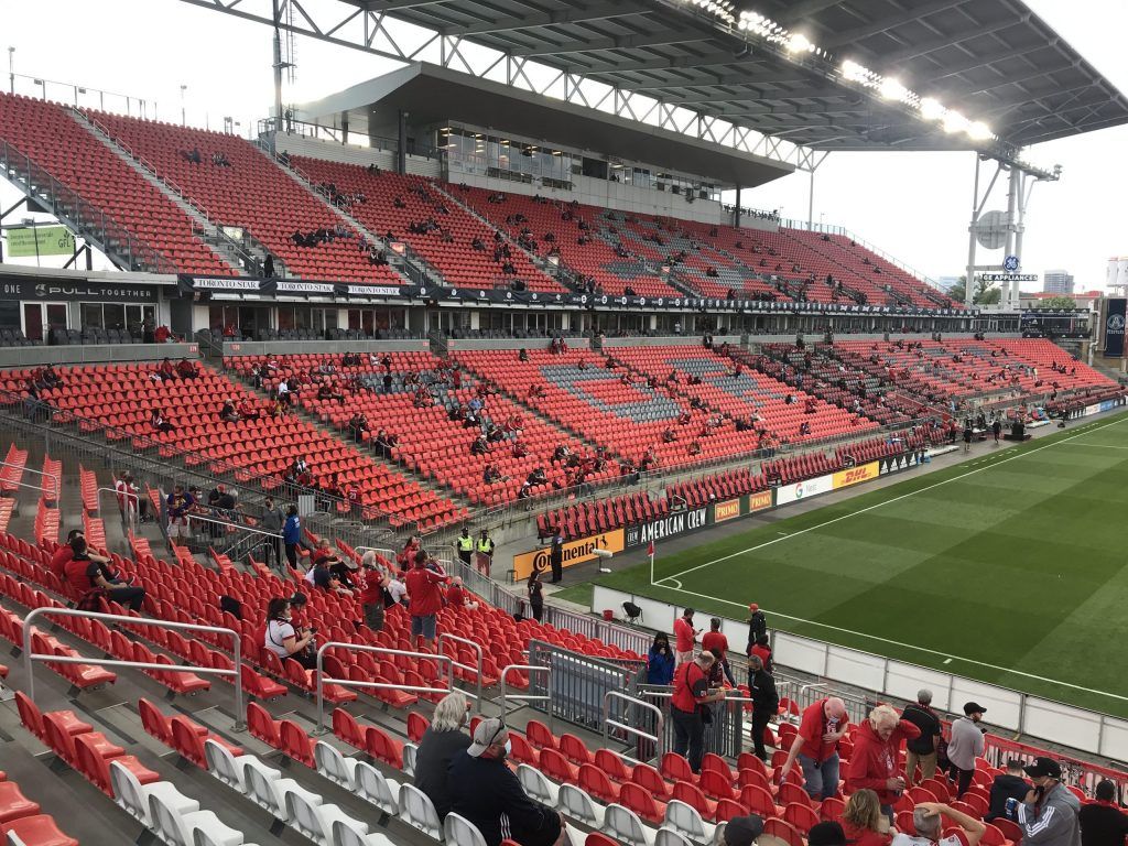 1024x768 TFC to play in front of 15K fans, largest Toronto crowd since March 2020