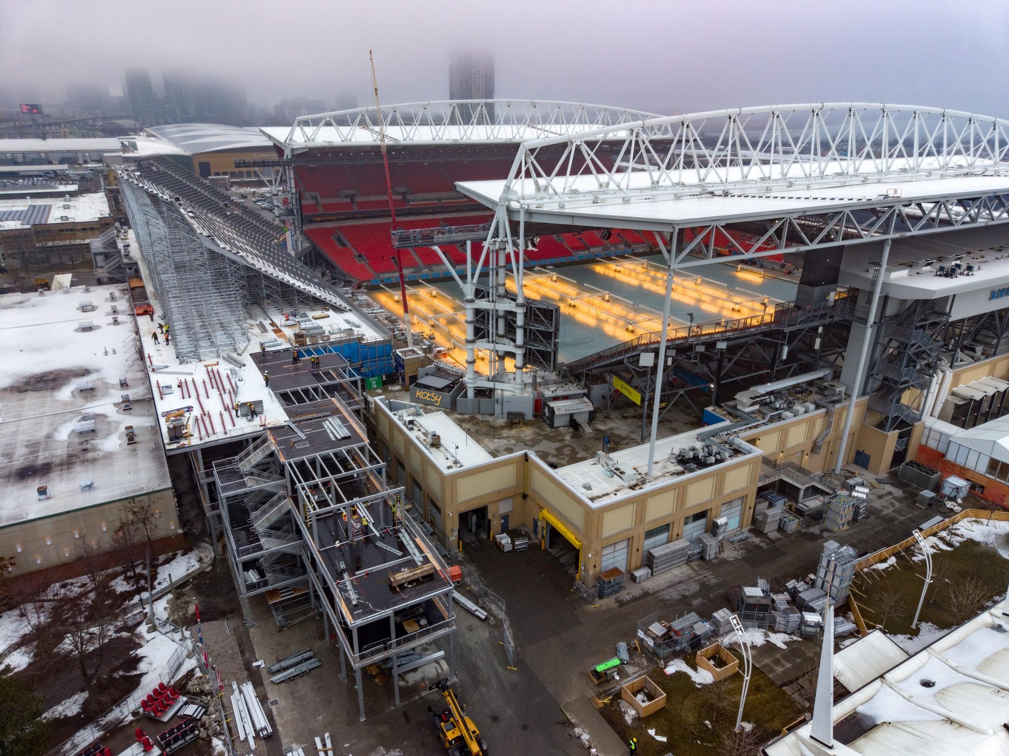 2048x1536 More expansion progress at BMO Field for the World Cup
