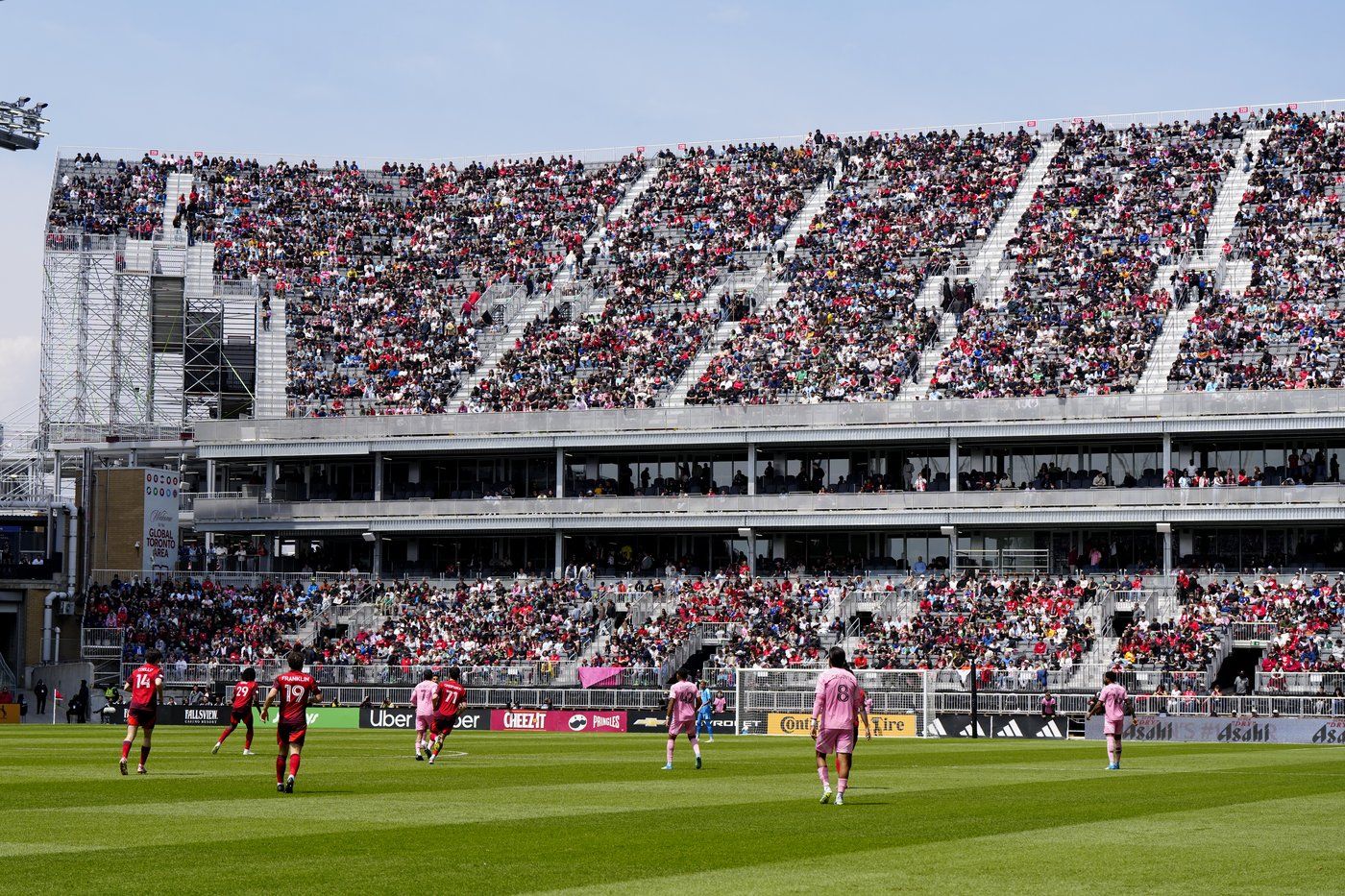 1400x933 TFC vs Inter Miami: Sellout crowd at BMO Field in dress rehearsal for FIFA World Cup