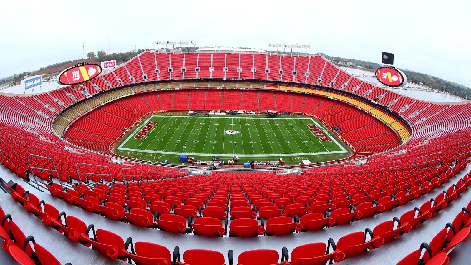1600x900 Home Field: Kansas City Chiefs' Arrowhead Stadium