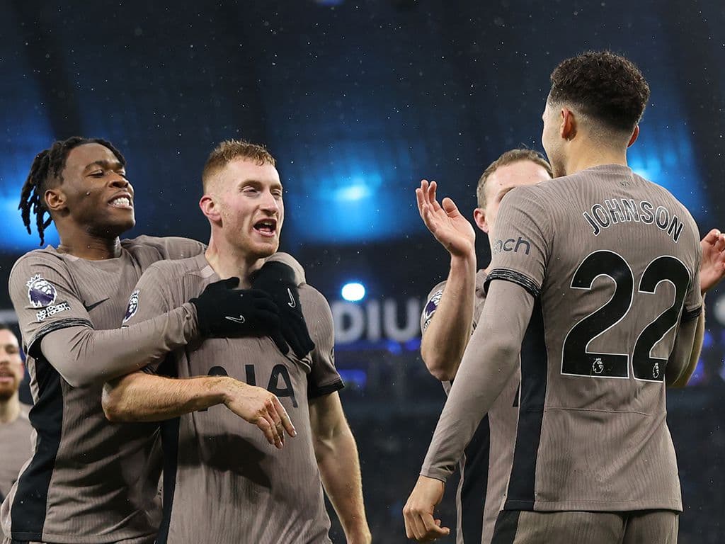 1024x768 Vodacom Soccer. News. Dejan Kulusevski snatches Tottenham a point in Manchester City thriller