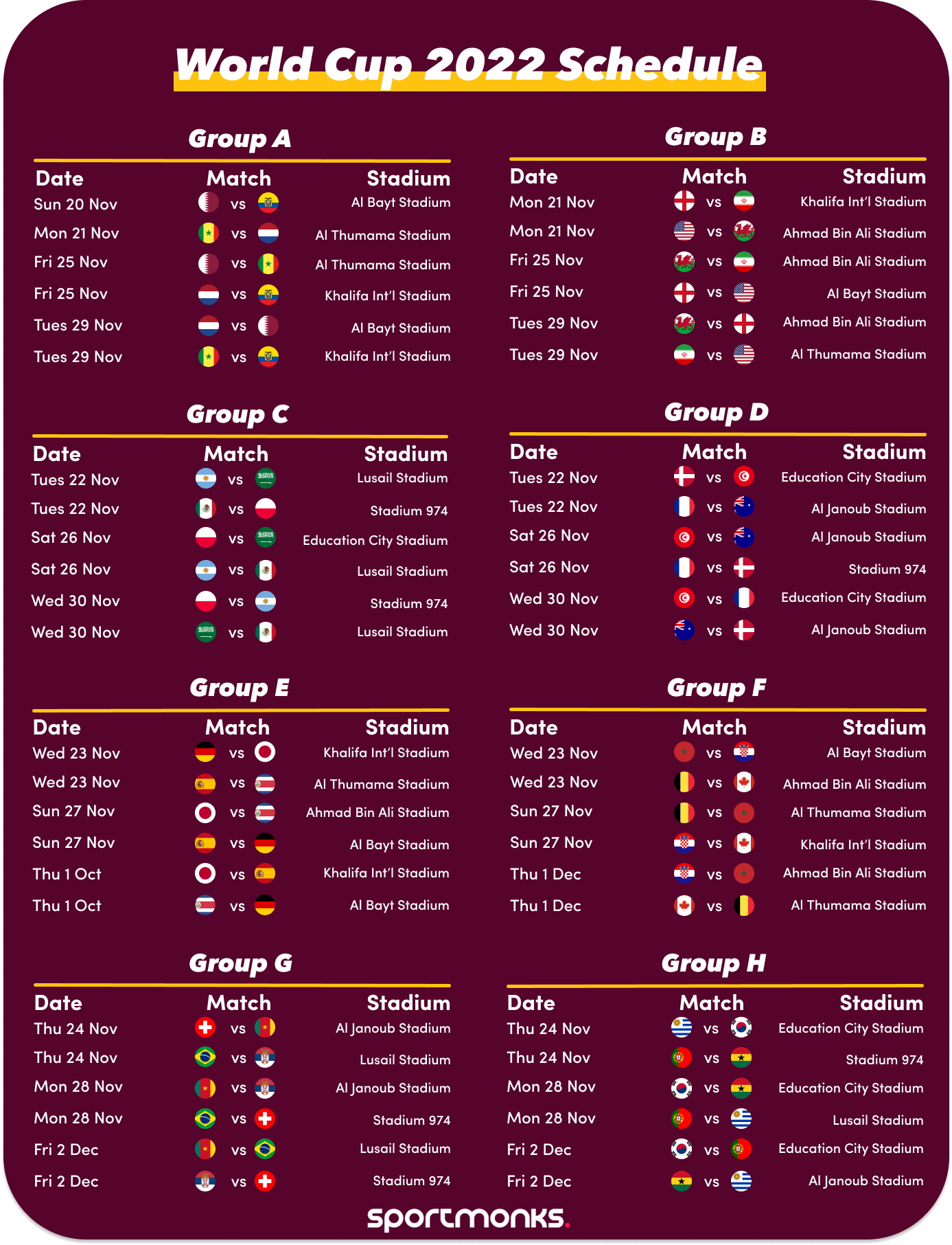 World Cup 2026 Schedule Wallpapers - Top Free World Cup 2026 Schedule
