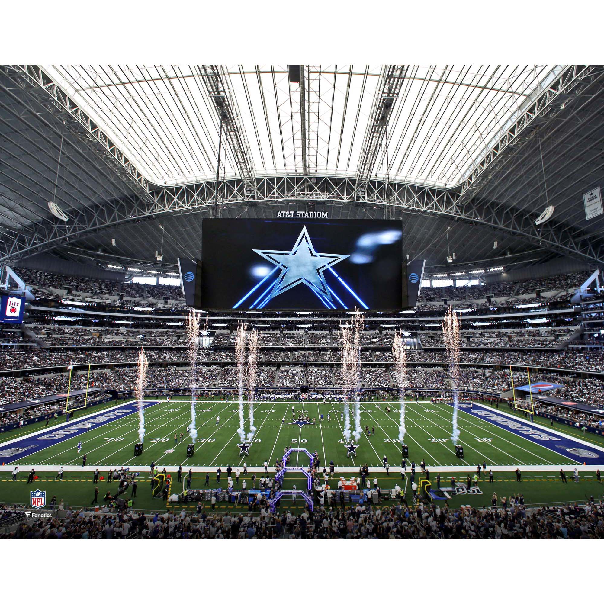 2000x2000 Dallas Cowboys Unsigned AT&T Stadium Photograph