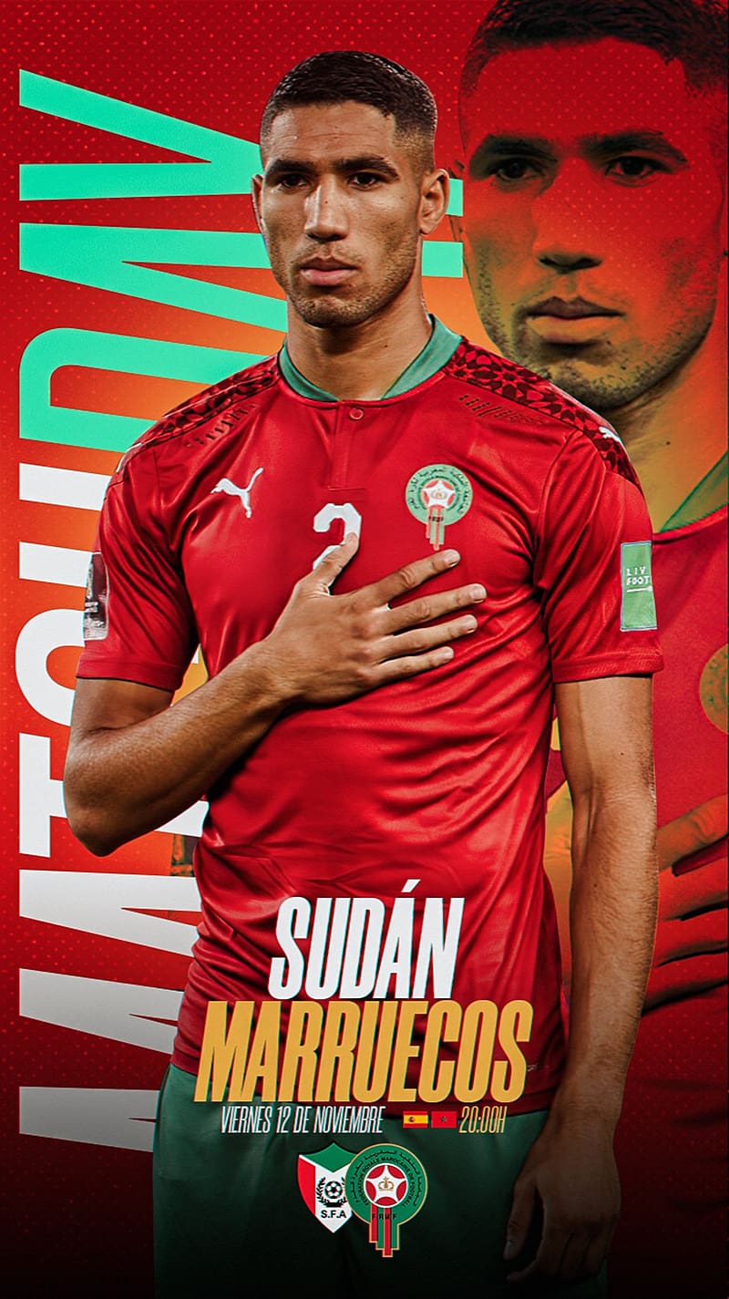 800x1425 Achraf Hakimi, Morocco Football, HD phone wallpaper