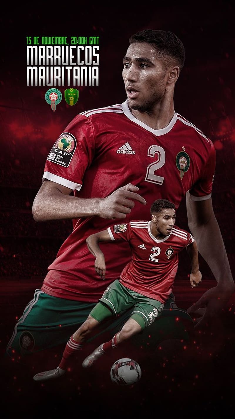 800x1423 Achraf Hakimi on Twitter. Football poster, Sport banner, Sports, Morocco Football, HD phone wallpaper