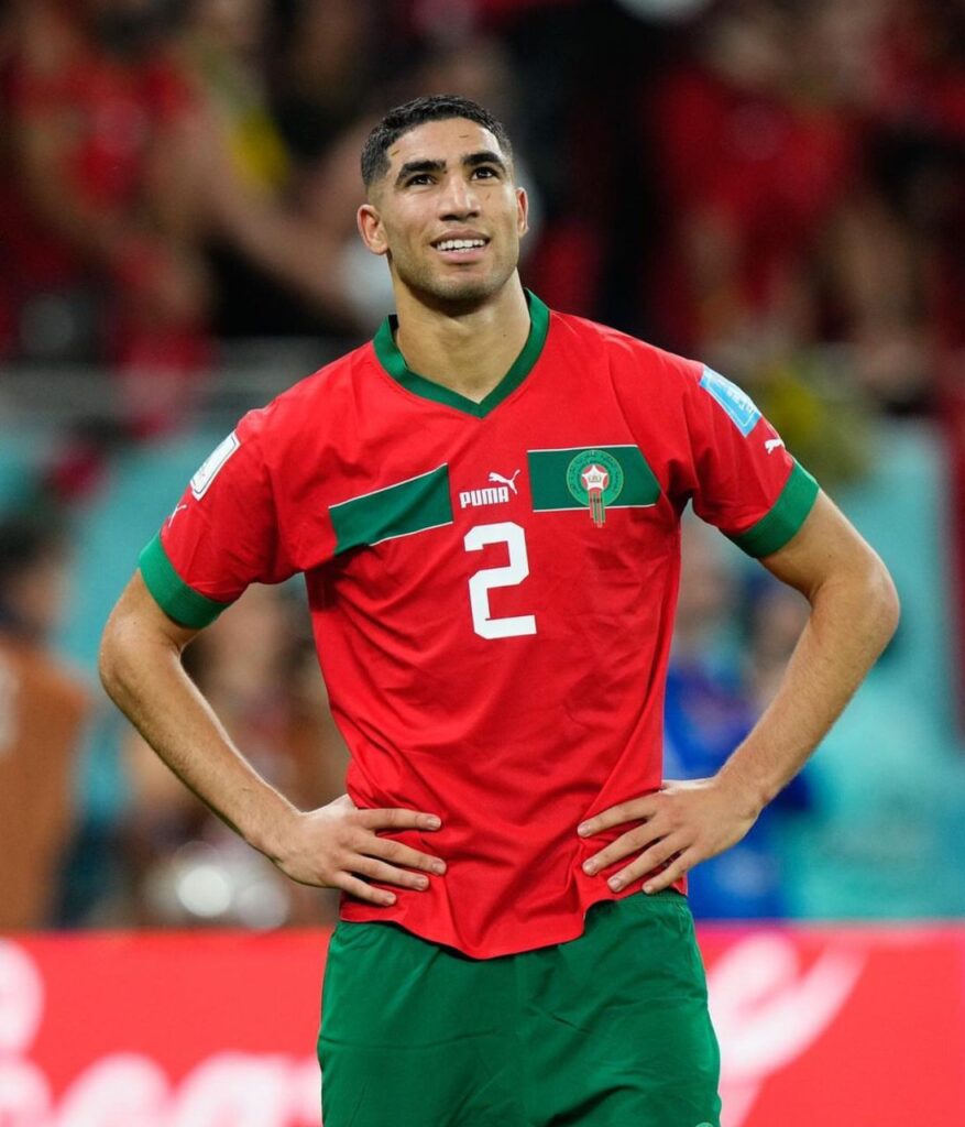 877x1024 GLAZIA Man Of The Week Footballer And PSG Right Back, Achraf Hakimi