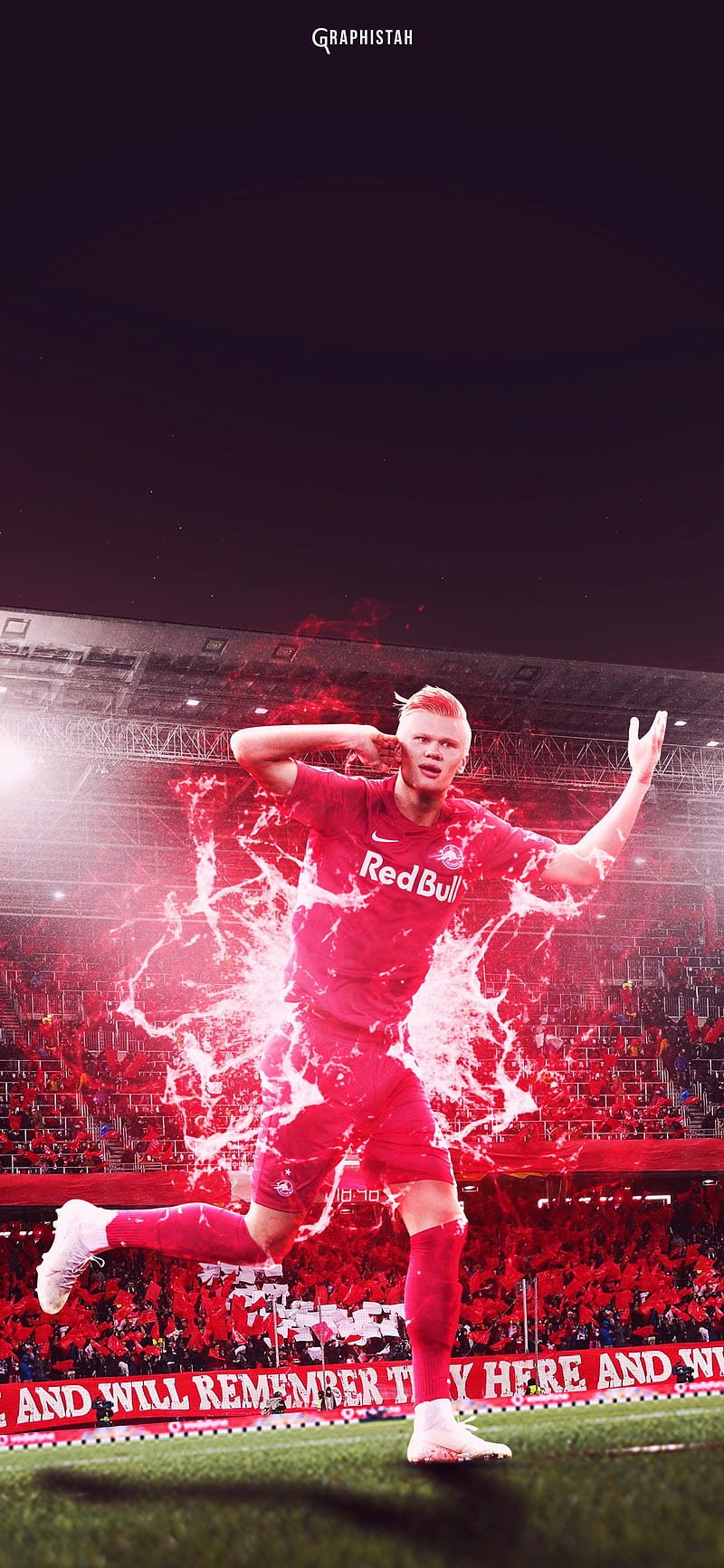 800x1732 Erling Haaland, football, norway, norwegian, red bull salzburg, HD phone wallpaper