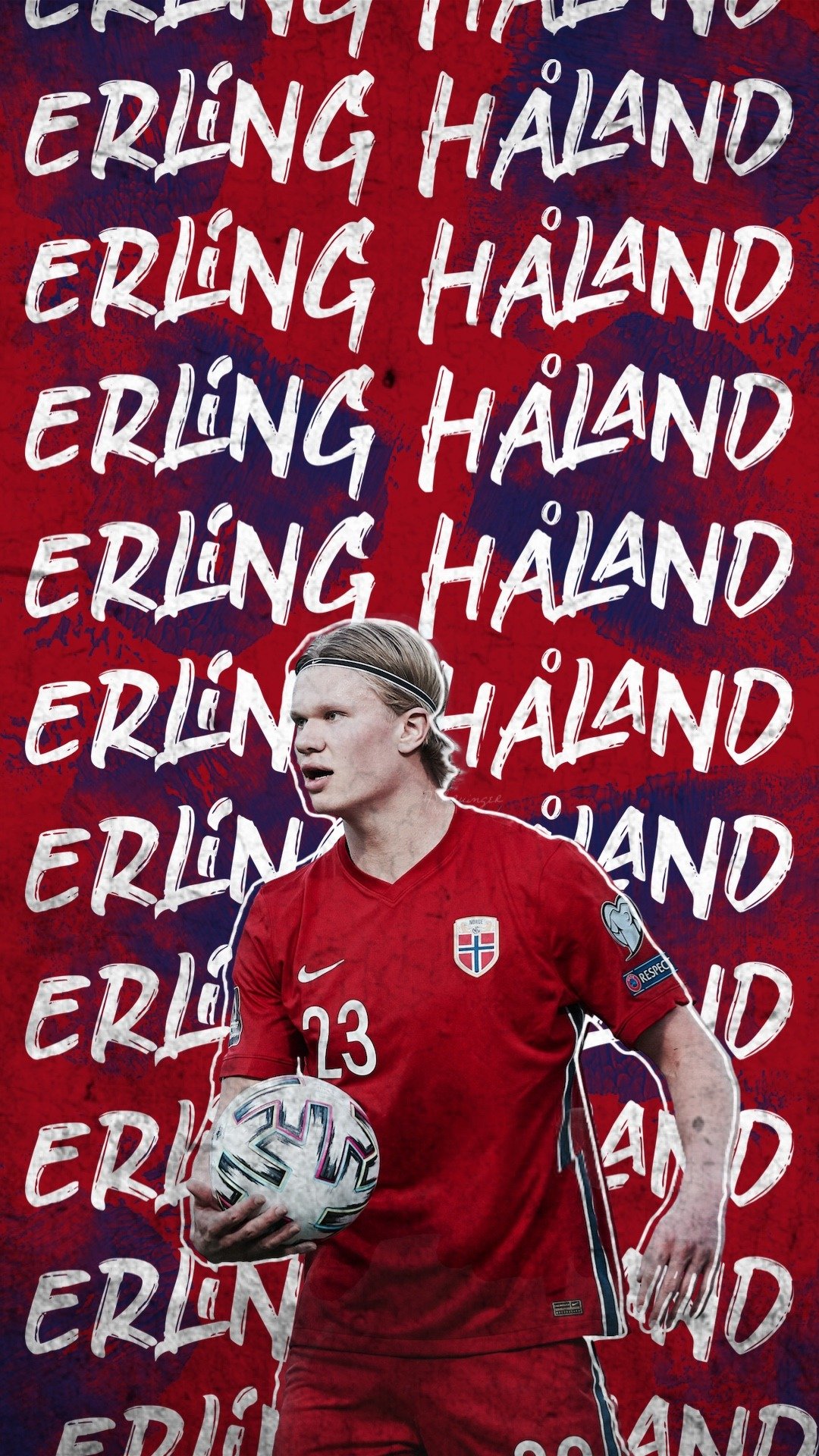 1080x1920 Haaland Norway Wallpaper