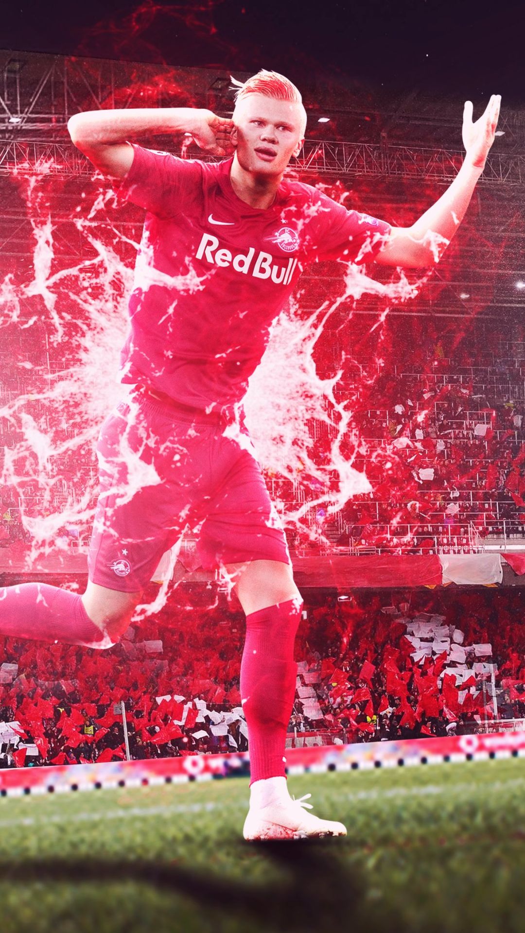 1080x1920 Phone wallpaper: Erling Braut Håland, Erling Haaland, Sports, Norwegian, Fc Red Bull Salzburg, Soccer 1186748