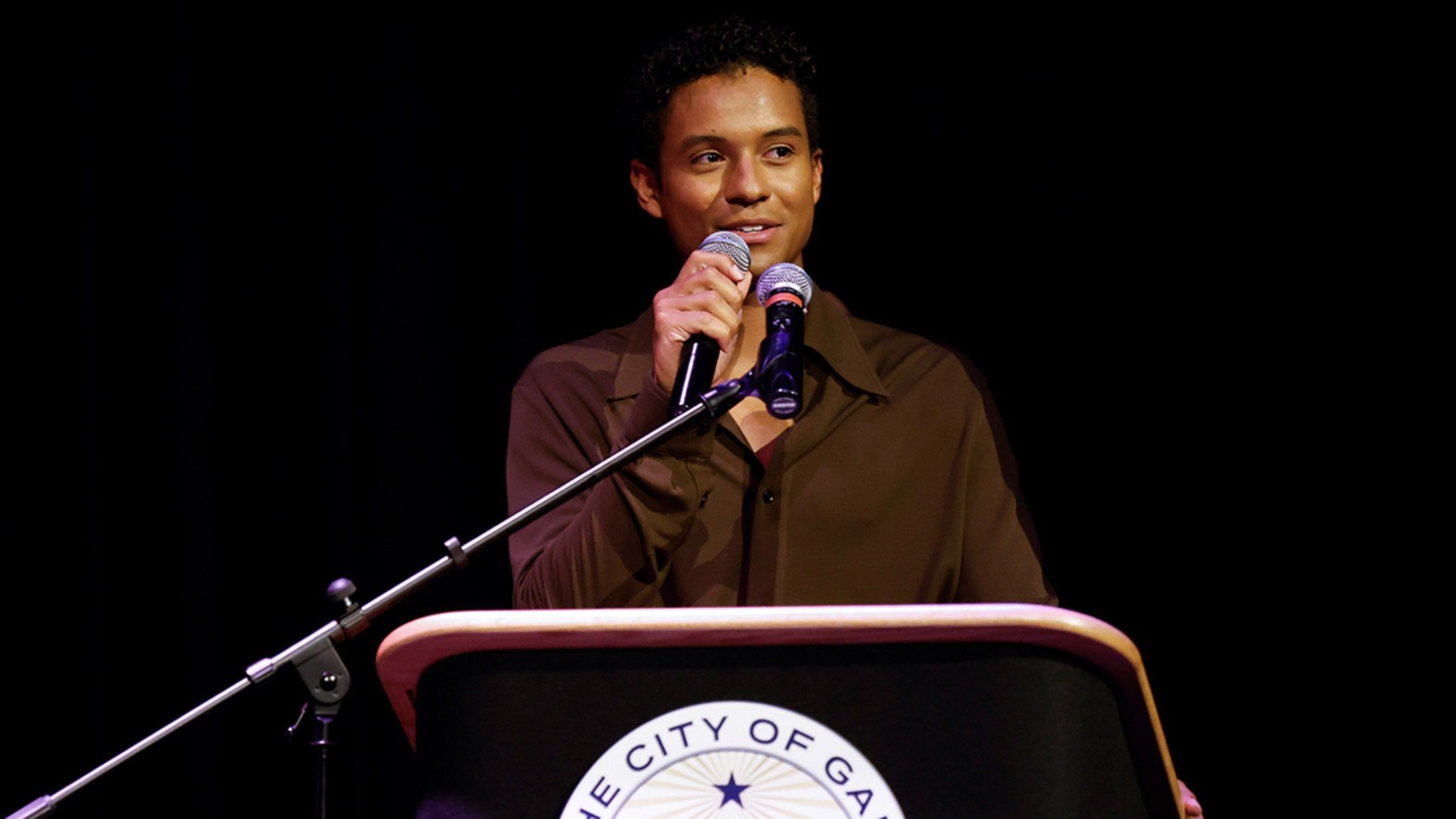 2048x1152 Jaafar Jackson Attends 'Michael' Screening in Icon's Hometown of Gary, Indiana