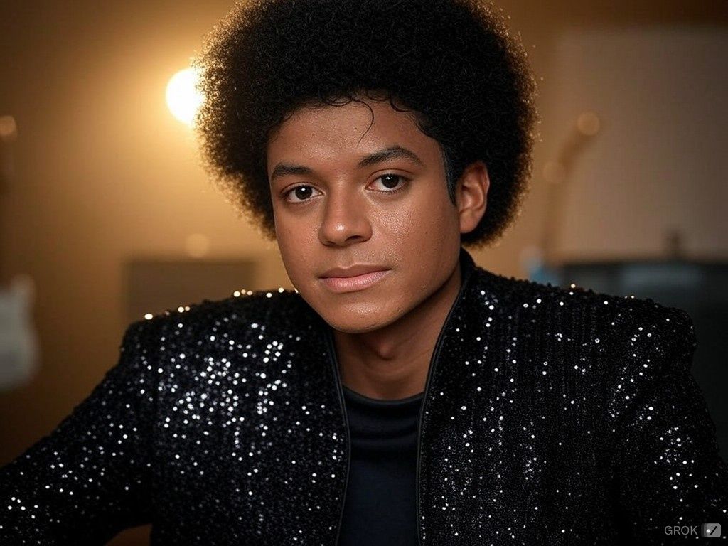 1024x768 Best fan made image of Jaafar Jackson as Michael jackson before we get something tomorrow
