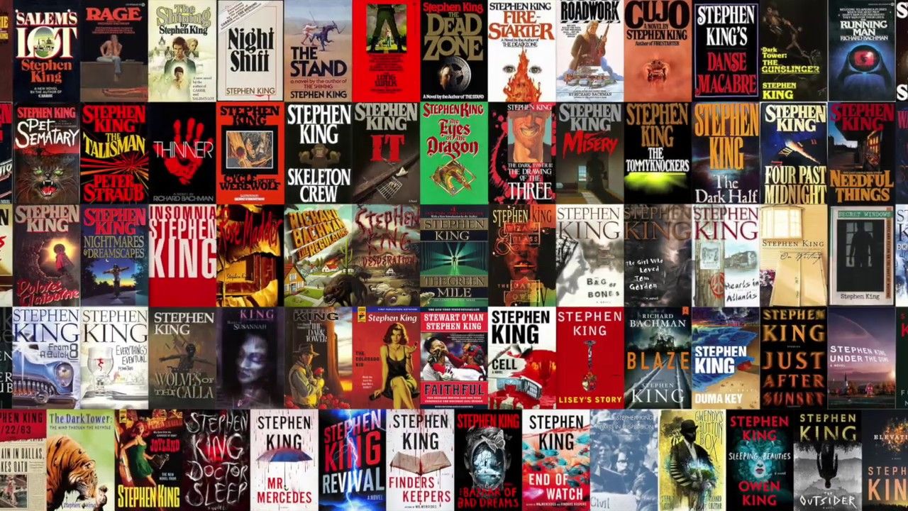 1280x720 Making a Stephen King Wallpaper (Timelapse)