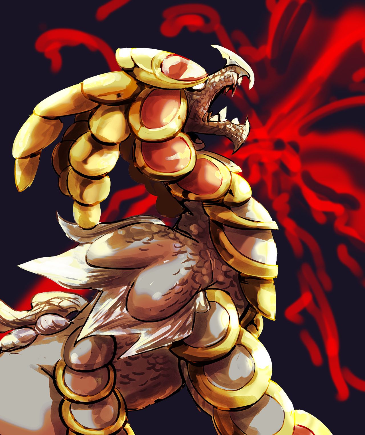 1280x1525 Warmup Kommo O By Ibdinosaur On Newgrounds