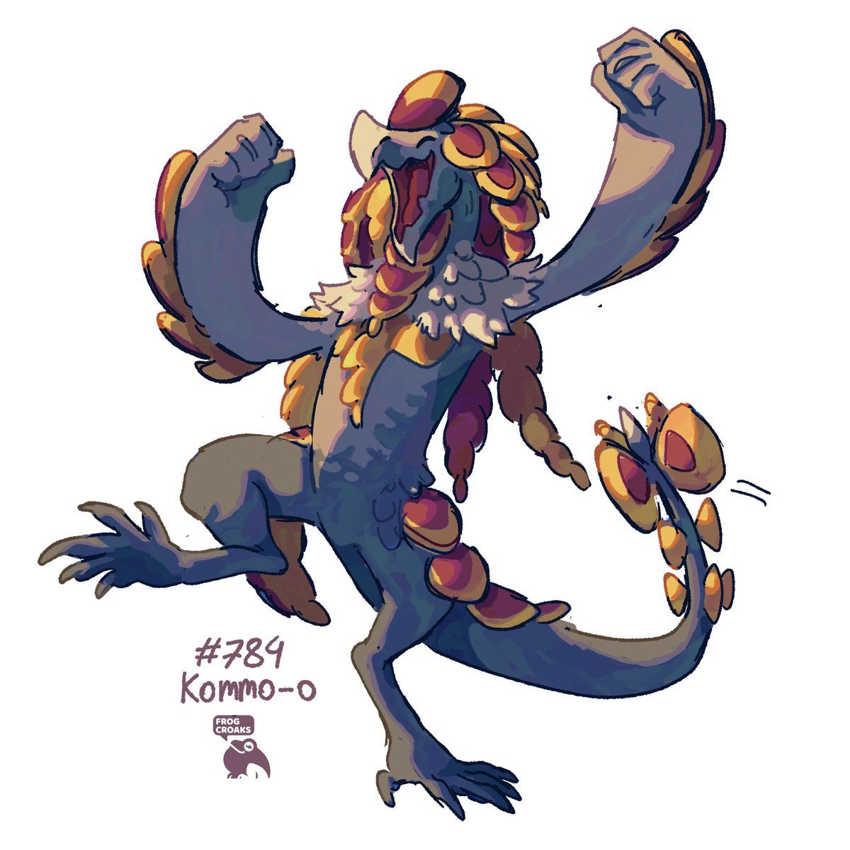 1200x1200 Daily Pokémon: Kommo O Clanging Scales