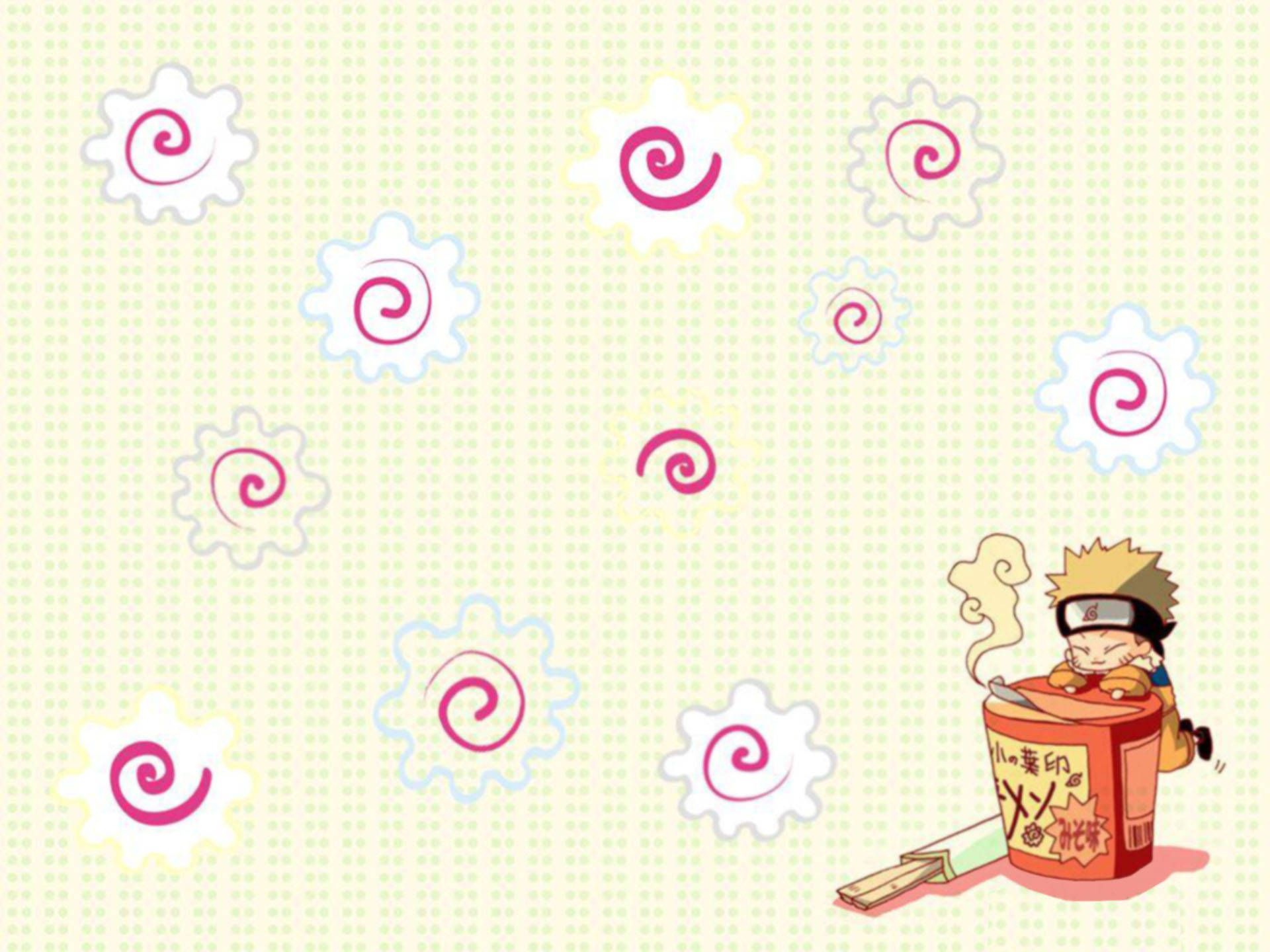 1920x1440 Download Cute Naruto Yellow Background Wallpaper