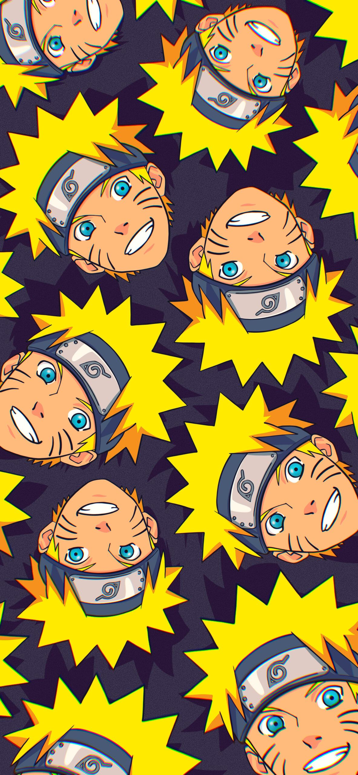 1183x2560 Naruto Trio Wallpaper
