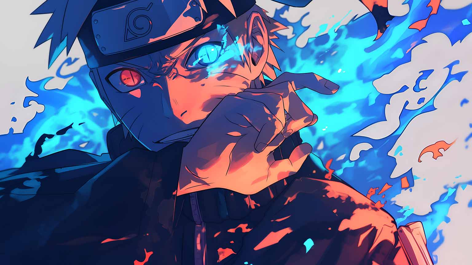 1536x864 Free Naruto Uzumaki Hypebeast Glow Desktop Wallpaper