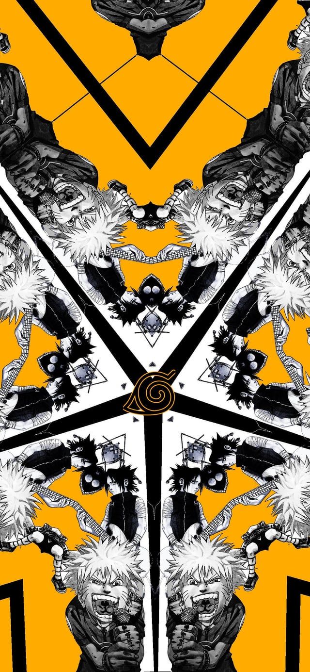 640x1385 Custom Naruto Band Wallpaper