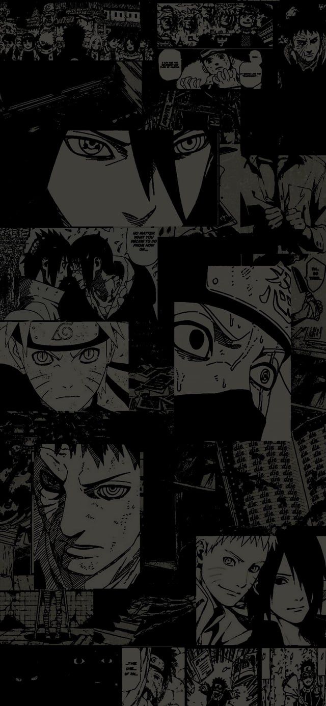 640x1386 Naruto Manga Wallpaper