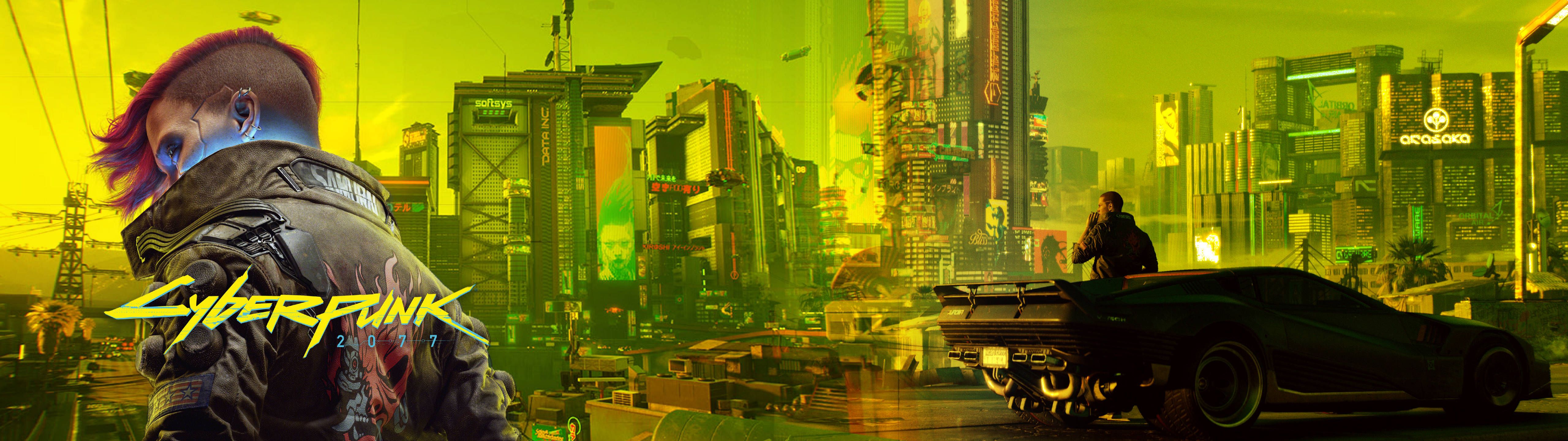 5120x1440 Cyberpunk Wallpaper