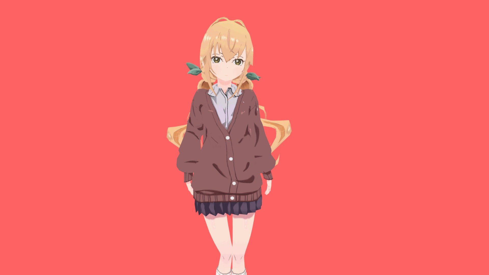 1920x1080 Karane Inda from 100 Kanojo model by g0rra [5c4dc01]