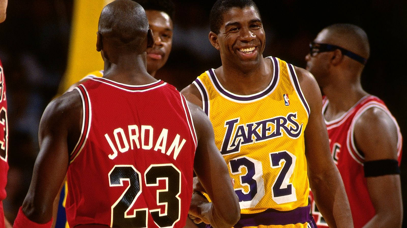 1600x900 Download Magic Johnson And Michael Jordan Wallpaper