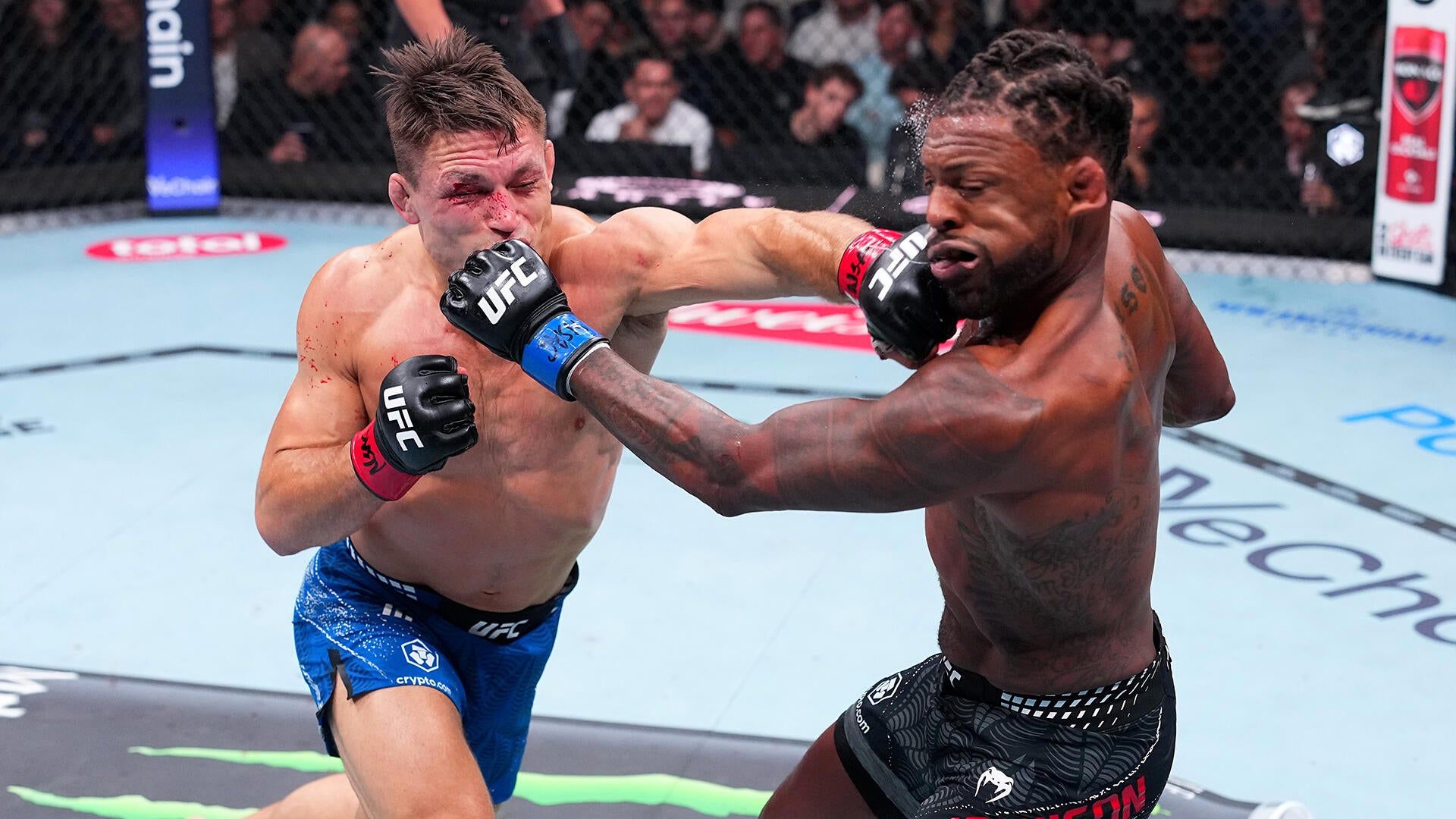 1920x1080 Drew Dober Defeats Michael Johnson Via 2nd Round TKO