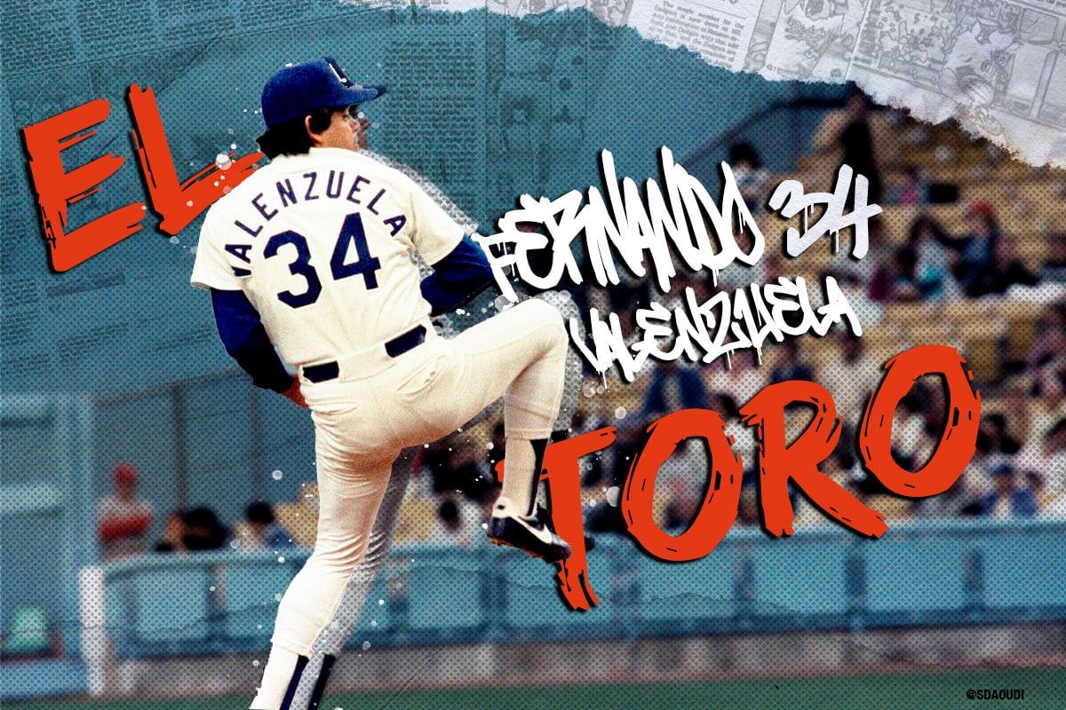 1200x800 Fernando Valenzuela (El Toro) Graphic