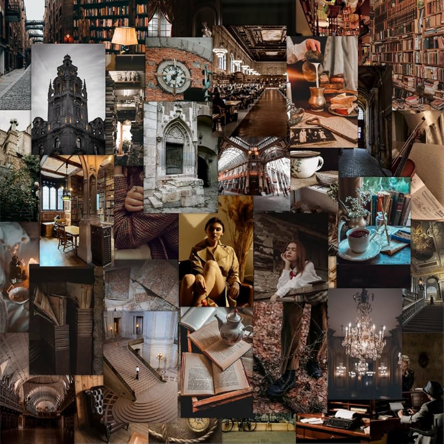 894x894 CodersParadise 54PCS Vintage Dark Academia Decor