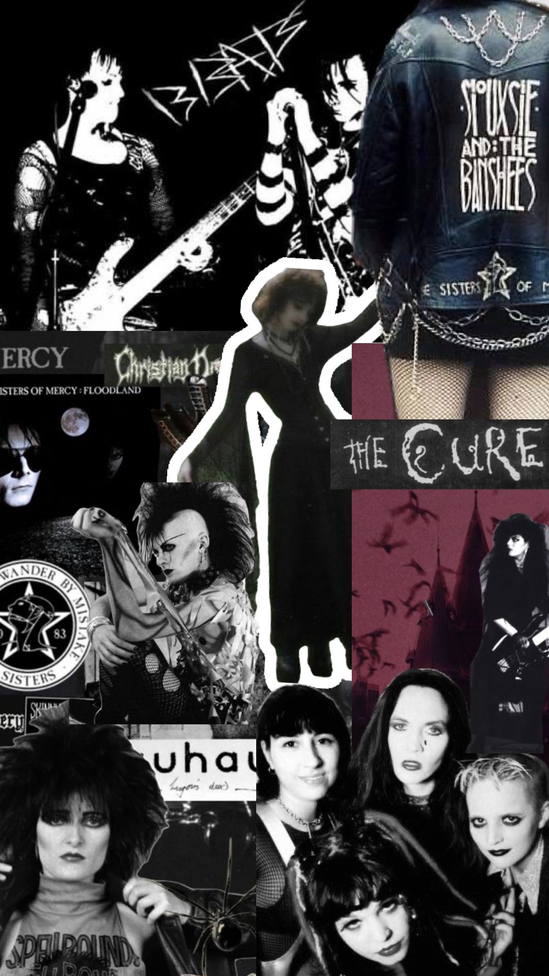 1080x1920 Goth Bands Wallpaper