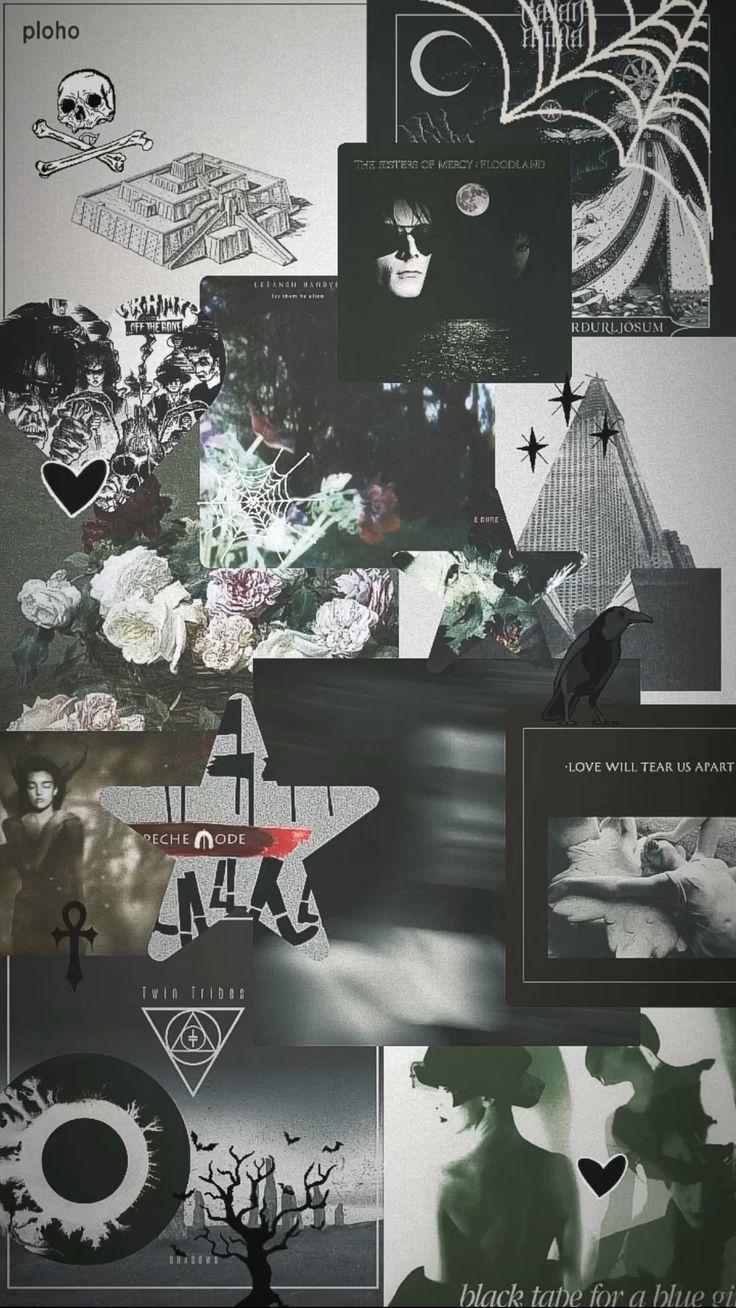 736x1308 Gothic Album Collage