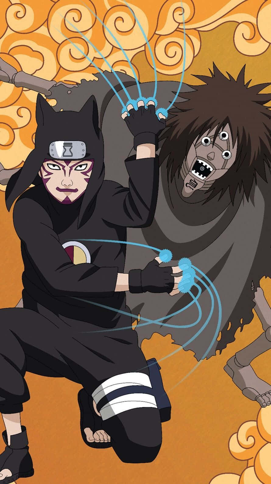 890x1590 Download Kankuro Master Puppeteer of Sunagakure Wallpaper