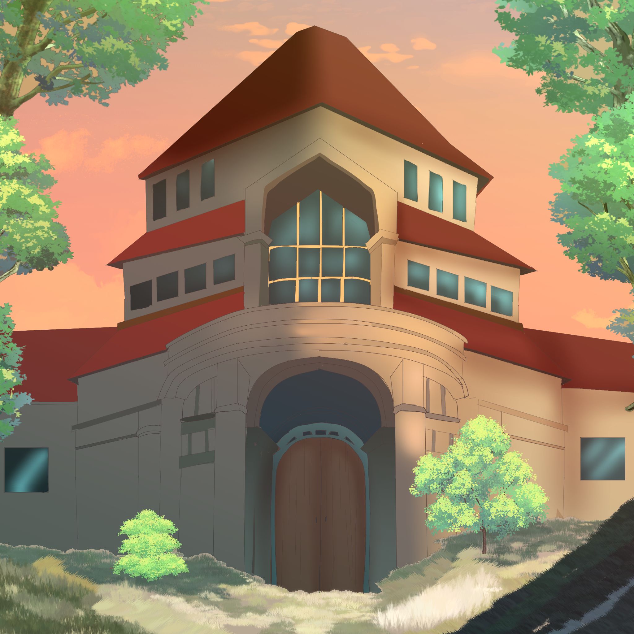 2048x2048 Iwagakure Settlement in Project Shonen