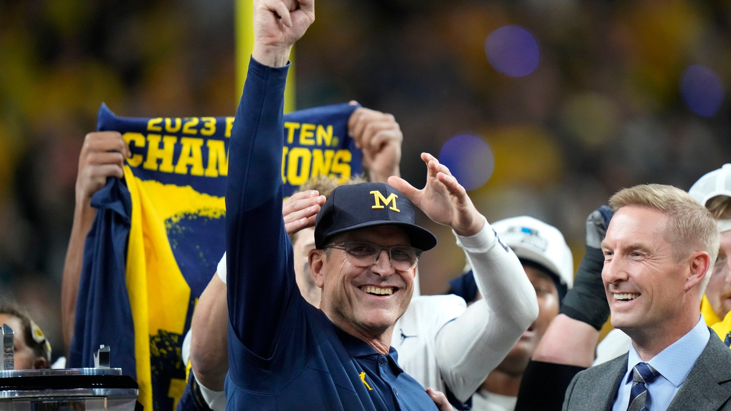 2560x1440 Report: Jim Harbaugh set to become head coach of the Chargers