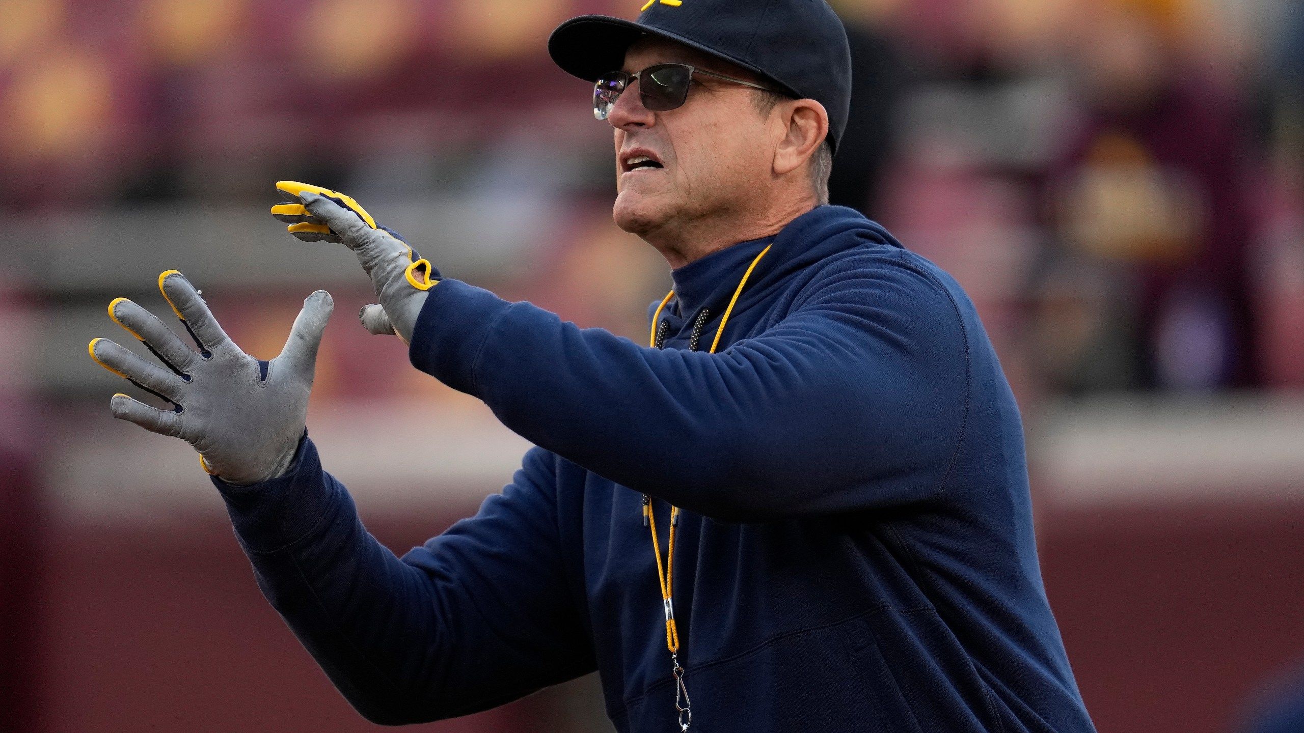 2560x1440 Jim Harbaugh, set to return to sideline, wonders who could have it better than the No. 2 Wolverines