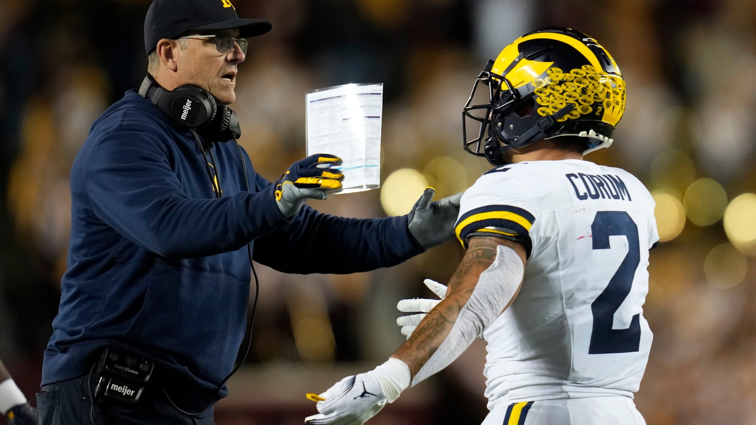 2560x1440 Harbaugh To Serve Out Suspension, Big Ten Ends Michigan Sign Stealing Investigation In Settlement. WRIC ABC 8News