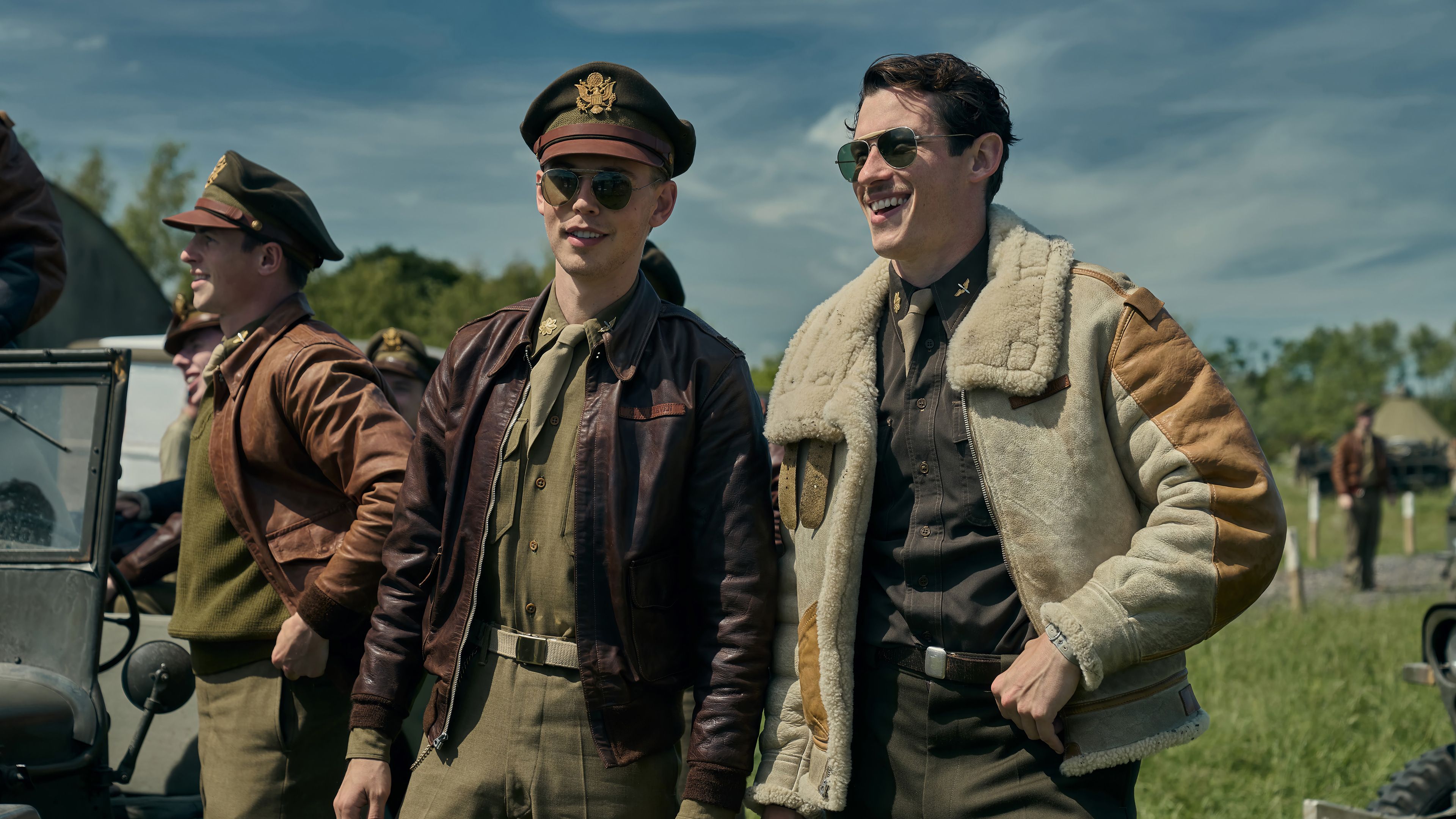 3840x2160 Masters of the Air Austin Butler Callum Turner 4K Wallpaper iPhone HD Phone j