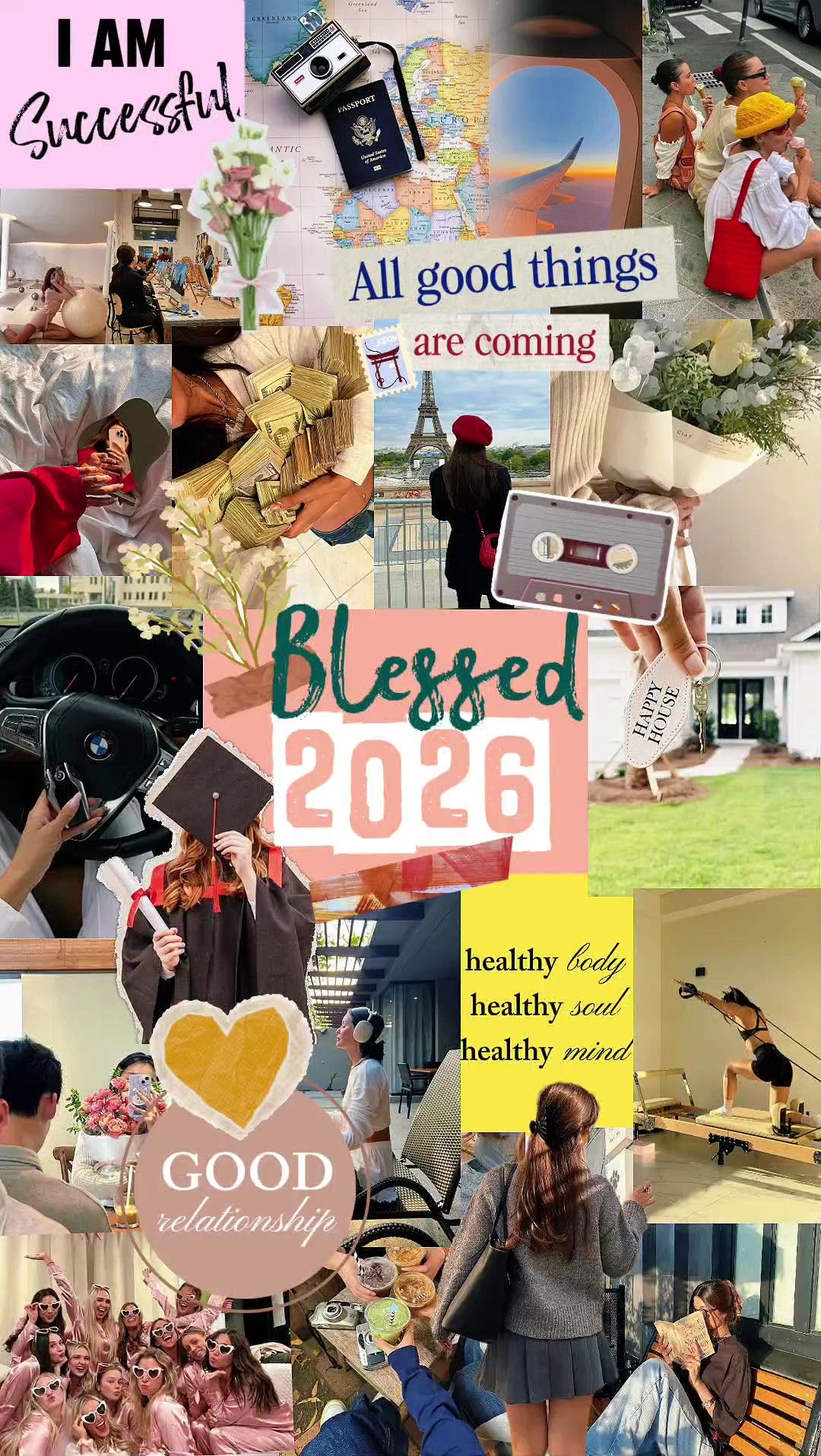 1080x1916 Vision Board 2026 College