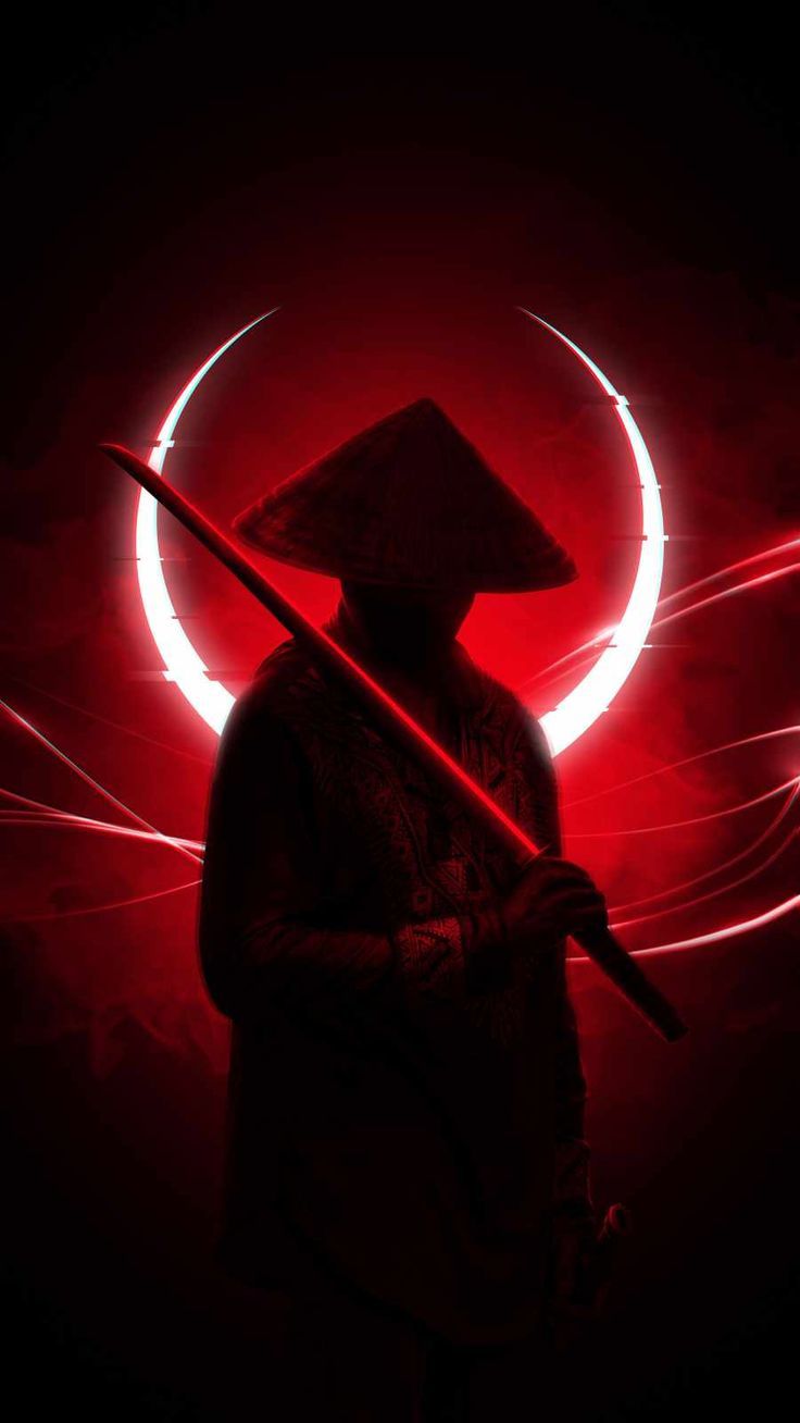 736x1308 Katana Ninja iPhone Wallpaper
