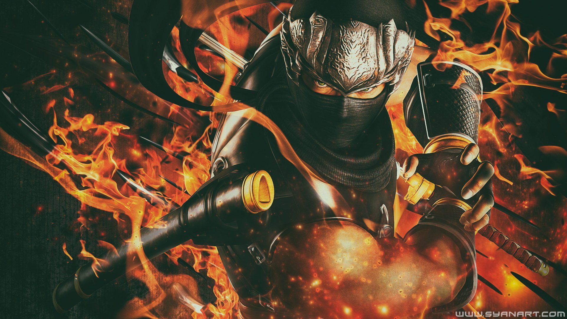 1920x1080 Download Ryu Hayabusa Video Game Ninja Gaiden Black HD Wallpaper