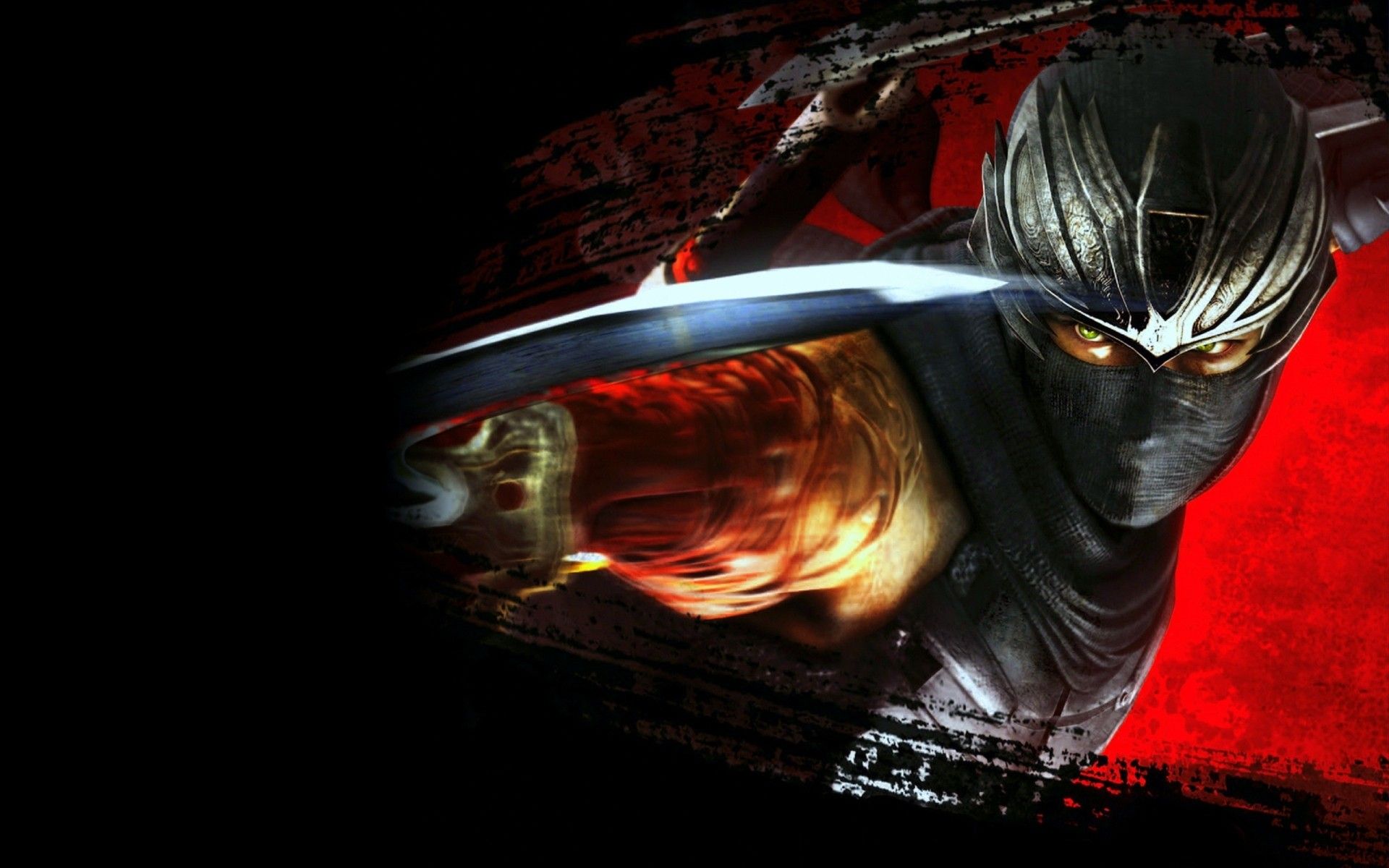 1920x1200 Black Ninja With Outstretched