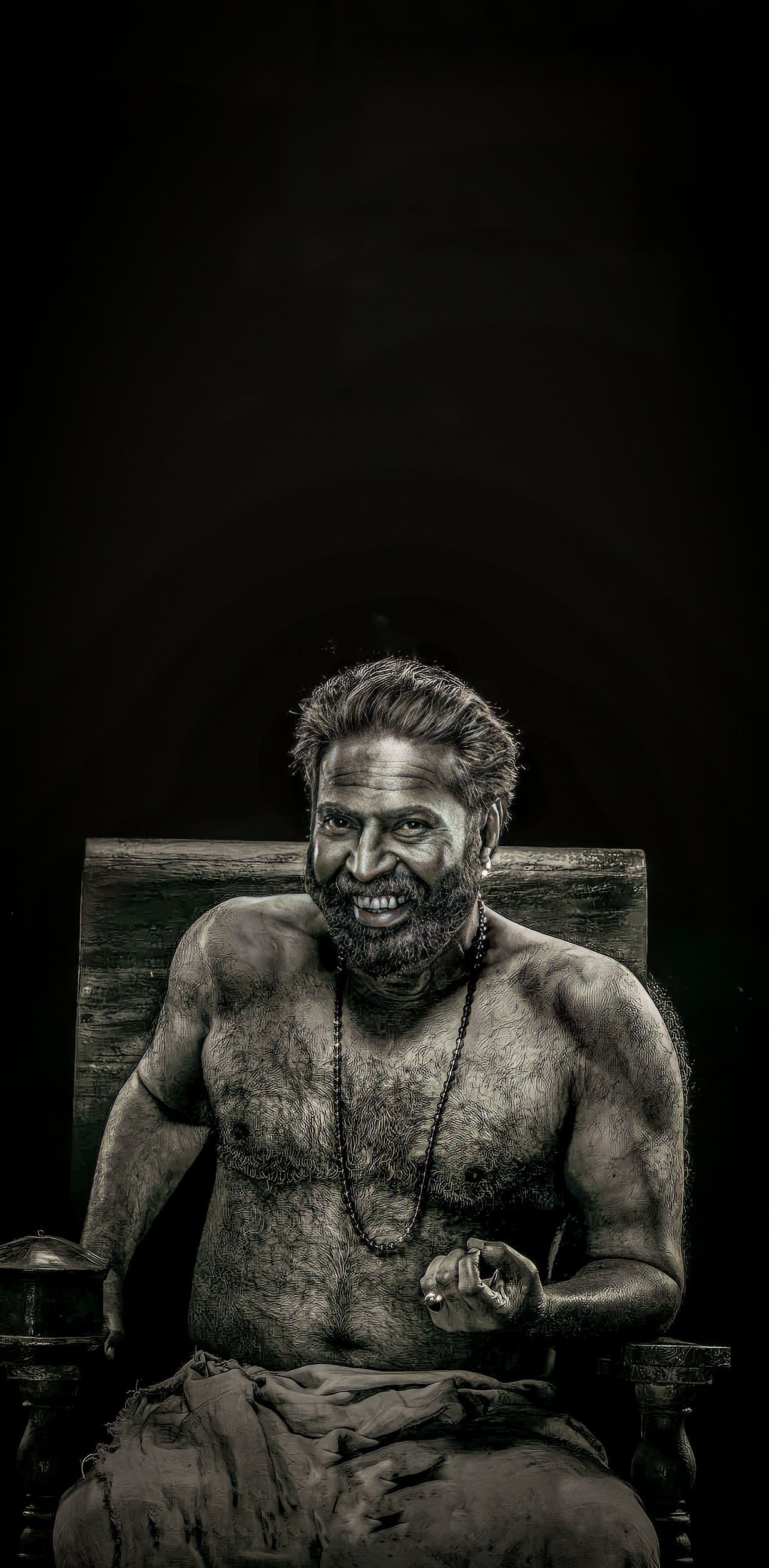 1229x2507 Bramayugam Wallpaper