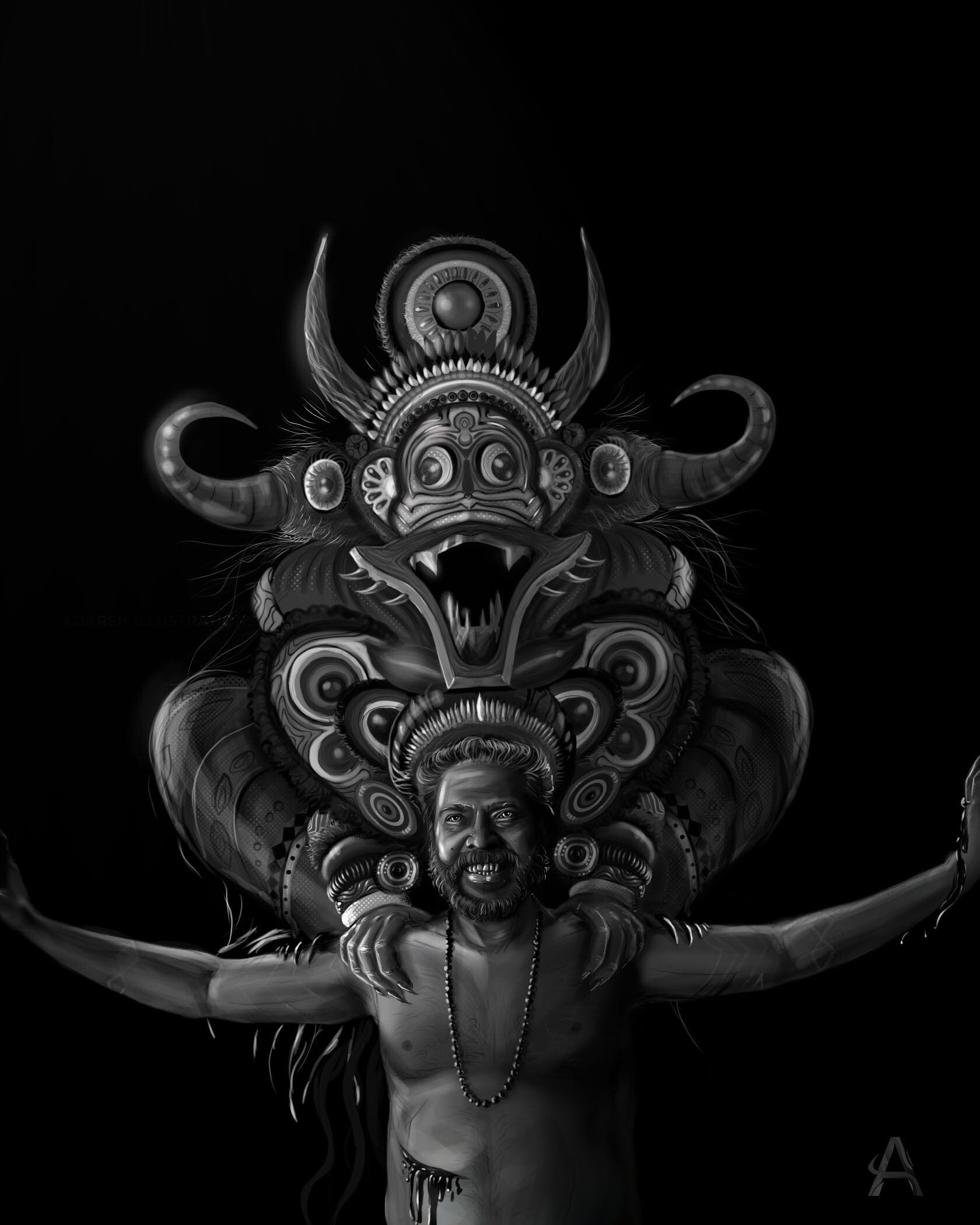 1680x2100 BRAMAYUGAM Chathan X Kodumon Potti