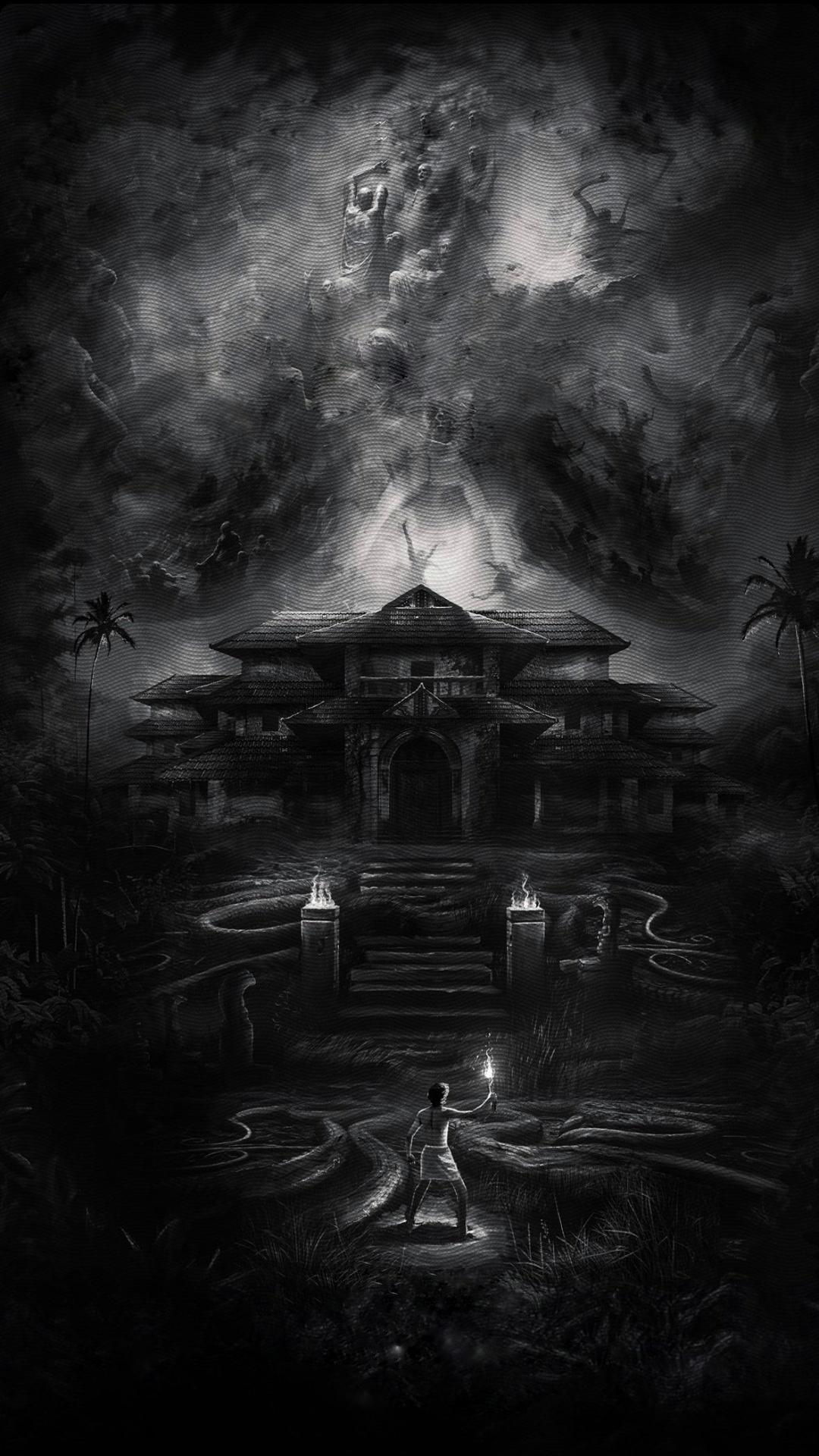 1080x1920 Made some mobile wallpaper out of all the posters for Bramayugam released so far