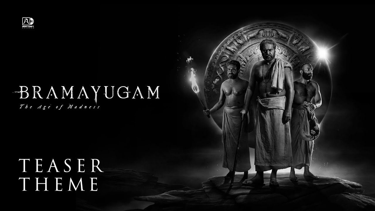 1280x720 Bramayugam. Teaser Theme (Audio)