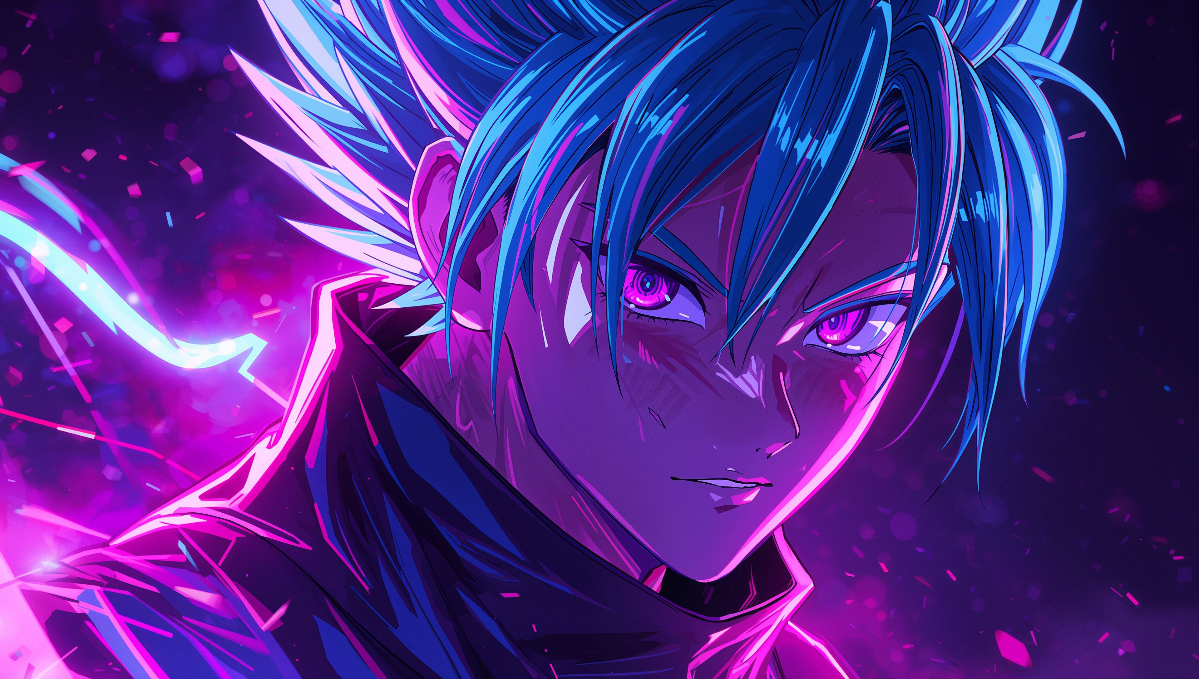 3840x2176 free HD dazzling surreal anime cinematic wallpaper with vibrant colors ultra HD background pixeora