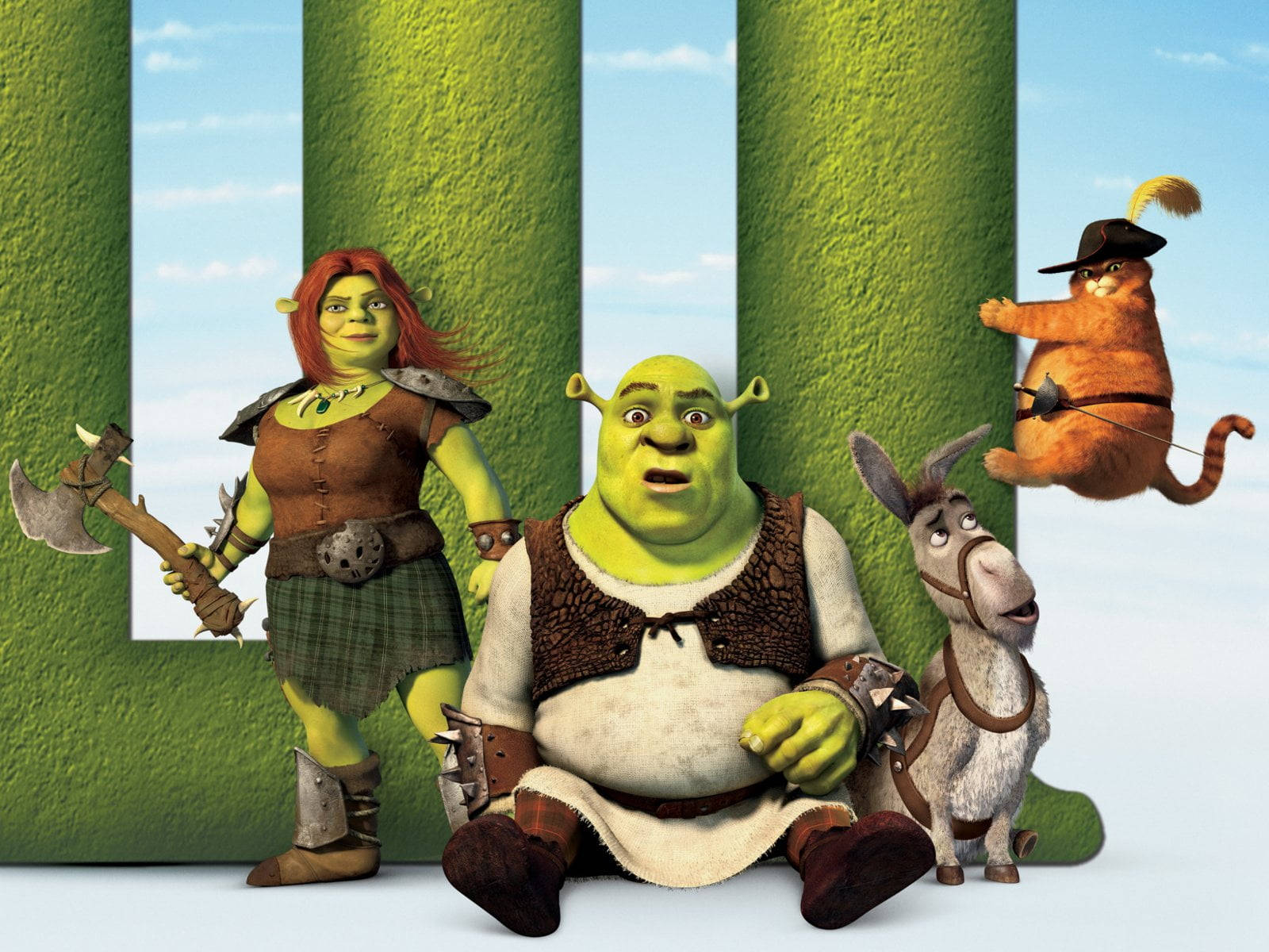 1600x1200 Download Main Characters Of Shrek PC Wallpaper
