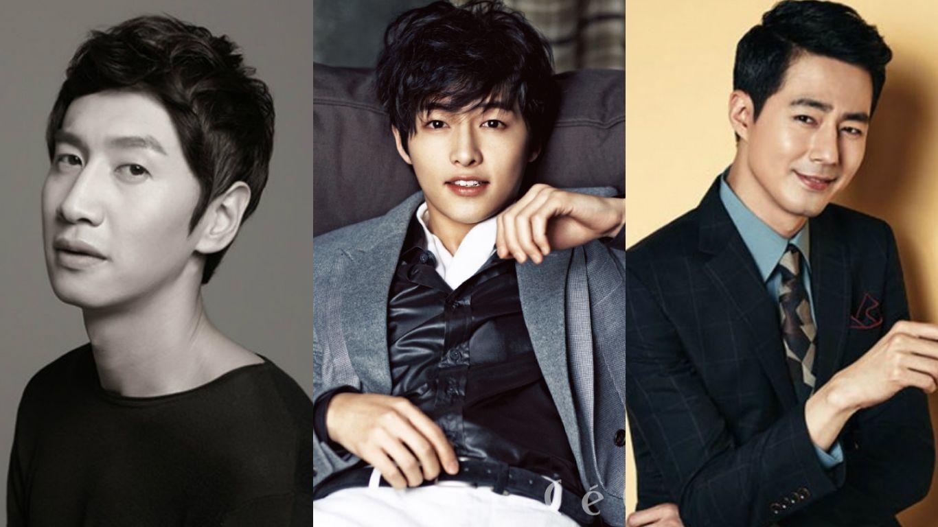 1366x768 Lee Kwang Soo and Song Joong Ki Visit Jo In Sung at His Movie Set