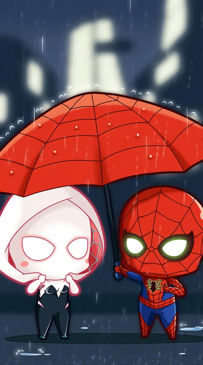 673x1206 Spider Man Love wallpaper