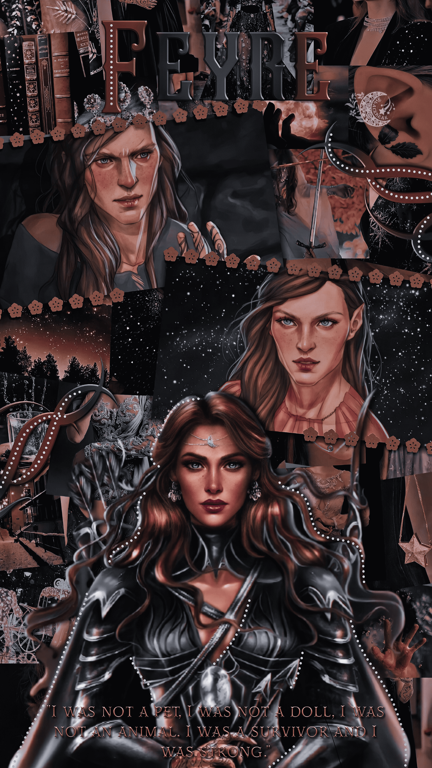 1836x3264 Feyre Archeron Wallpaper